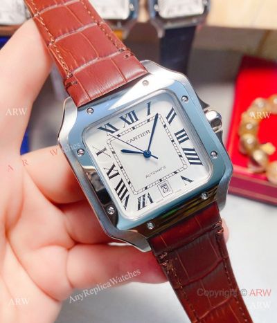 Top Replica Cartier Santos Men Watch Automatic Movement 39mm